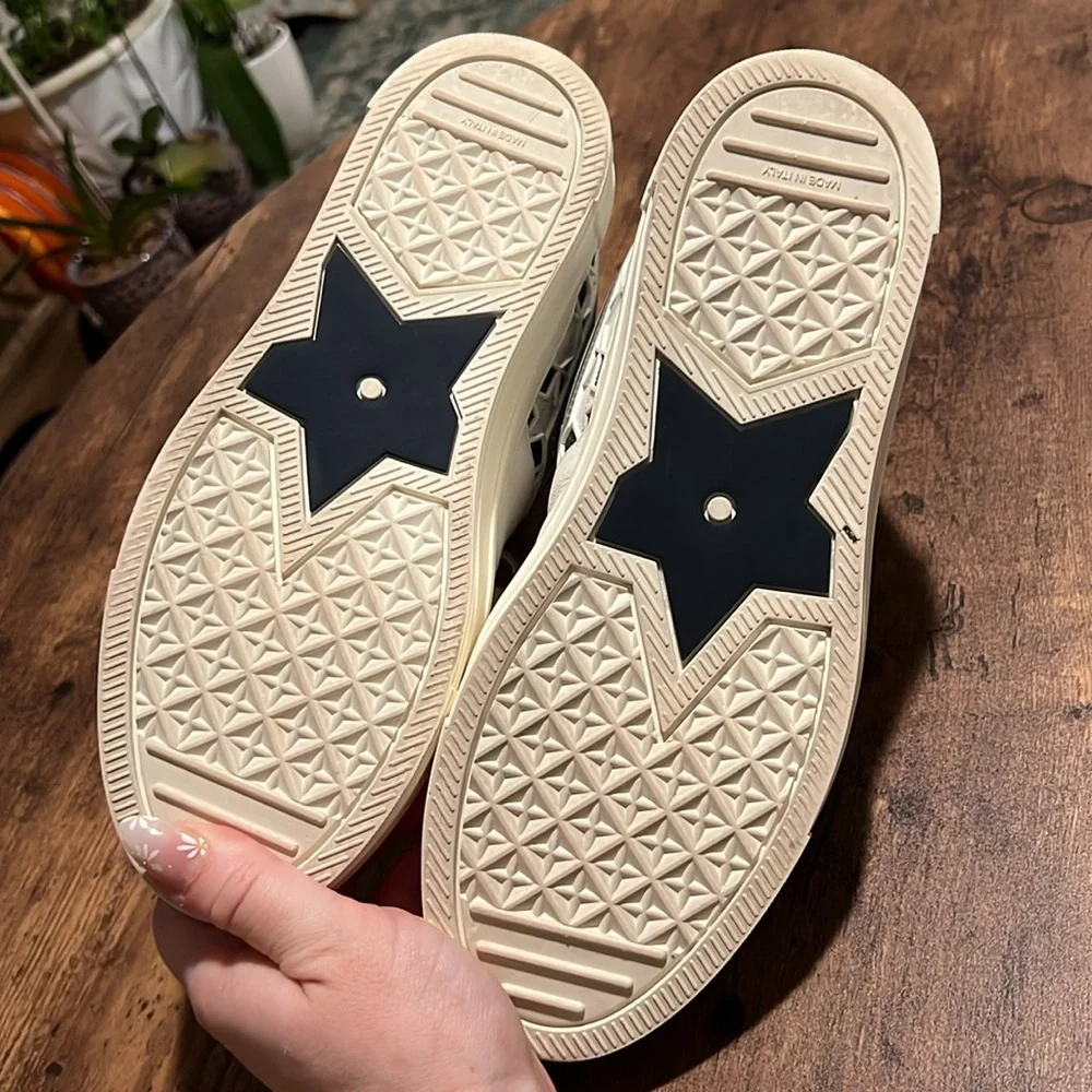 Authentic Christian Dior high top star sneaker - Picture 7 of 10